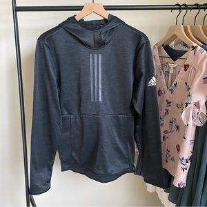 NWT Adidas‎ Team Issue 3 Stripe Hoodie